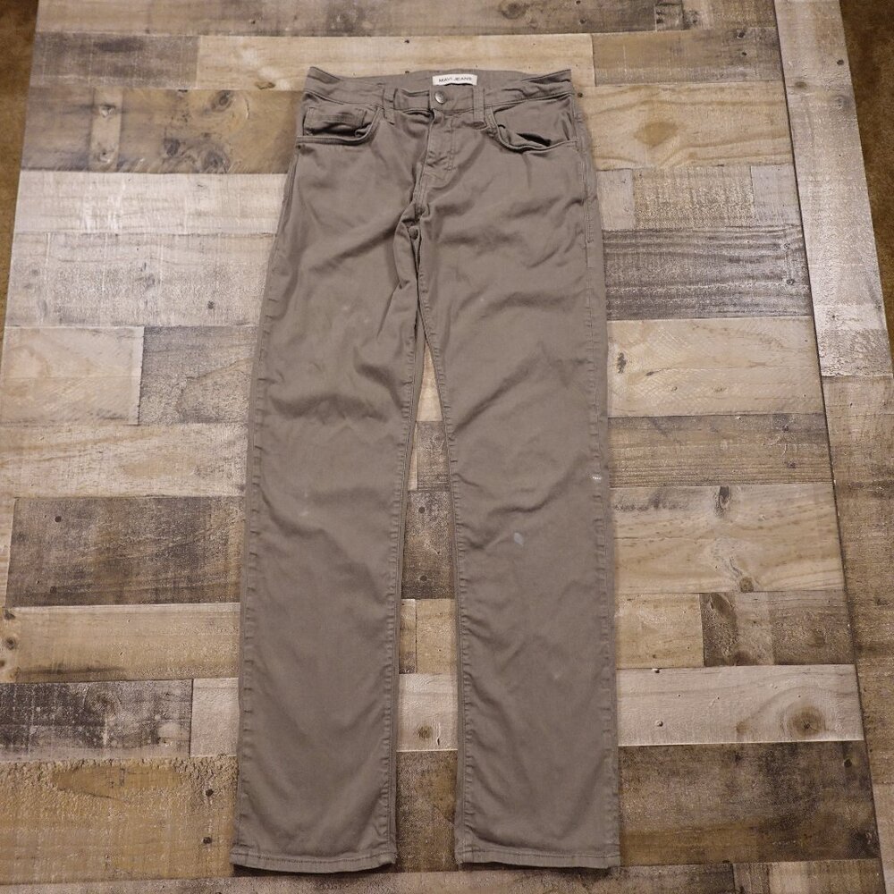 Mavi Jeans Straight Leg Pants Men's Size 32x34 Olive Workwear